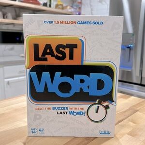 EUC Like New “LAST WORD" Board Game By Buffalo Games For 2-8 Players Ages 14+